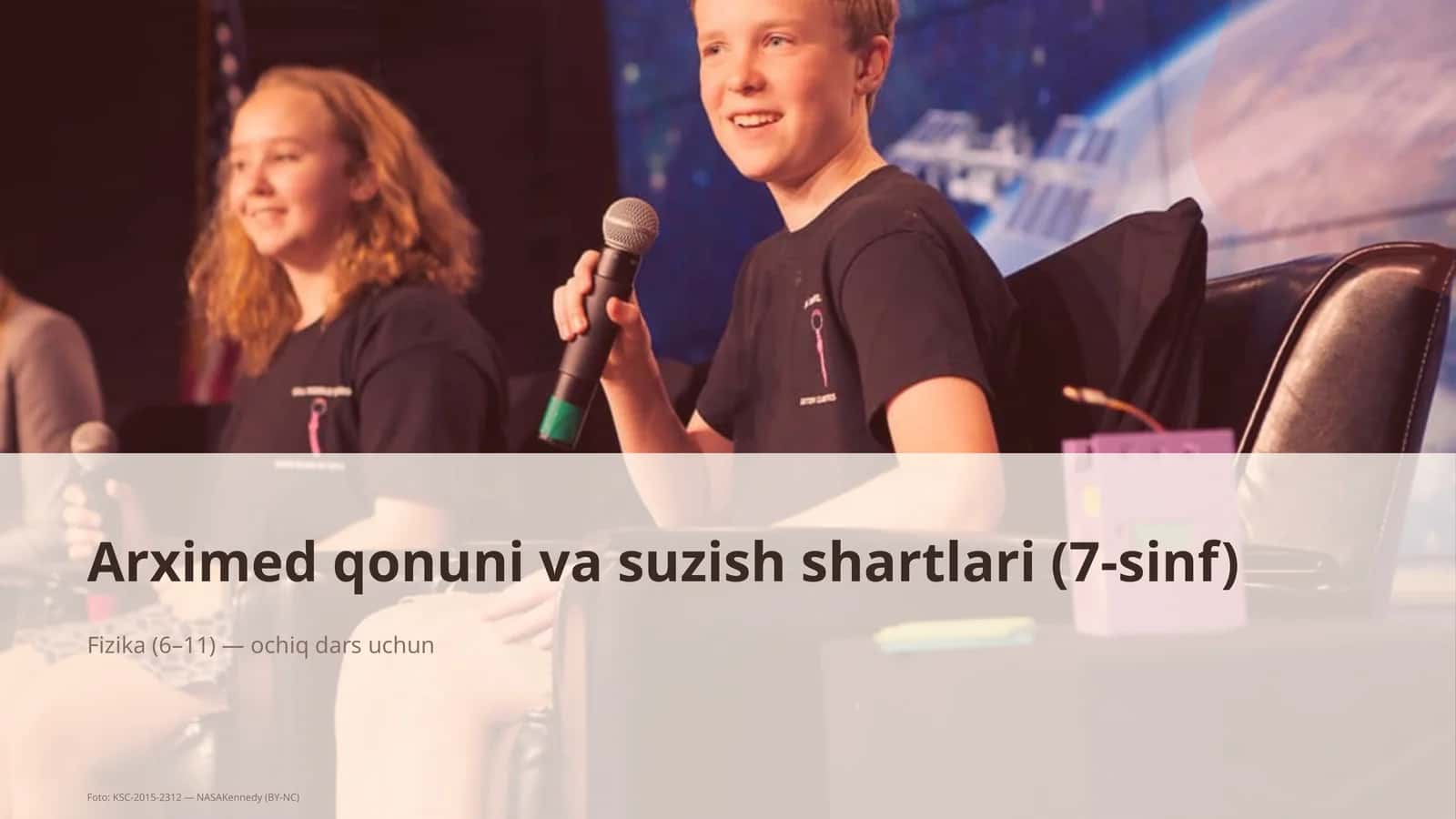 Arximed qonuni va suzish shartlari (7-sinf) 1
