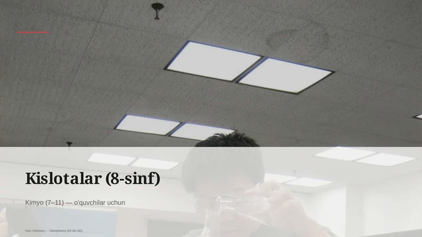 Kislotalar (8-sinf) 1