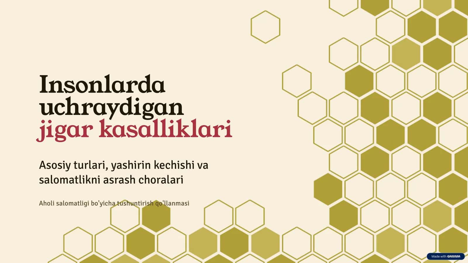 Jigar kasalliklari 1