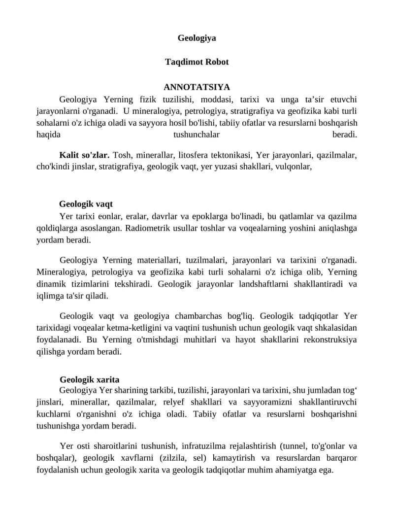 Geologiya 1