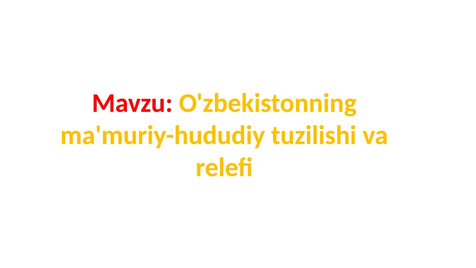 O'zbekistonning ma'muriy-hududiy tuzilishi 1