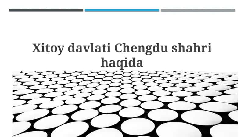 Chengdu: Tarix, Madaniyat va Iqtisodiyot 1