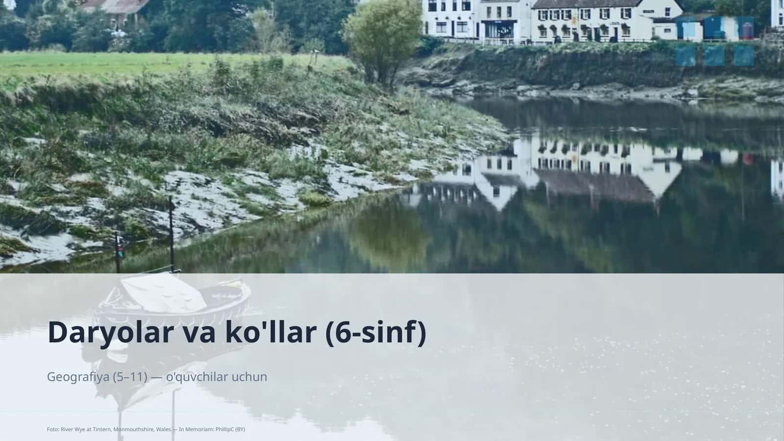 Daryolar va ko'llar (6-sinf) 1