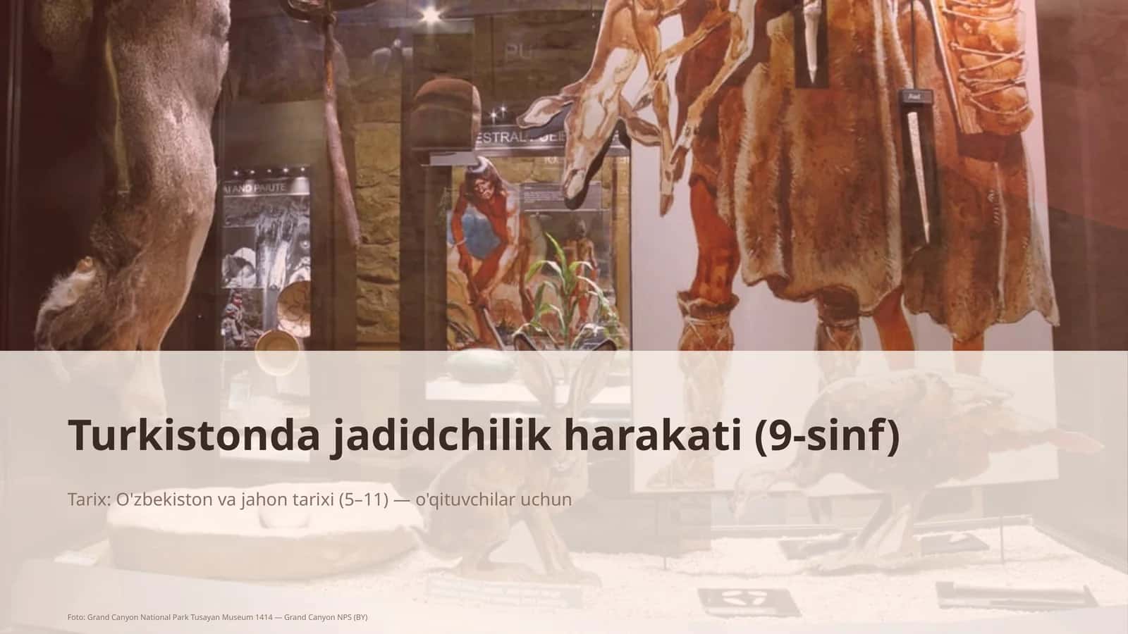 Turkistonda jadidchilik harakati (9-sinf) 1
