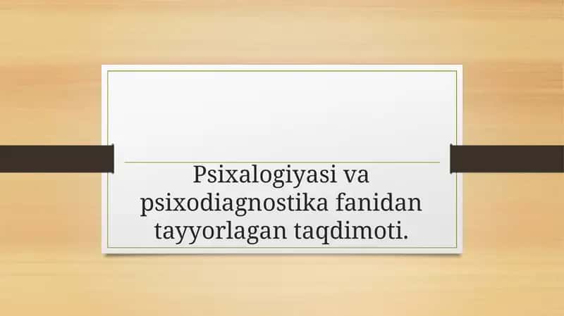 Bolalar psixalogiyasi nazariya va amaliyot 1