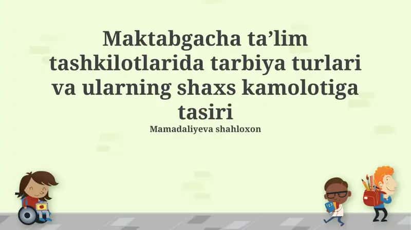 Demokratik tarbiya uslubi va uning shaxs rivojiga ta'siri 1