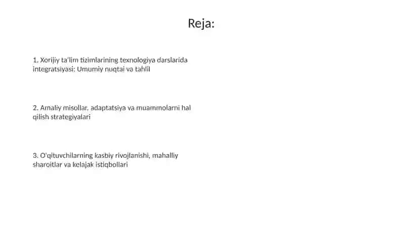 Texnologiyadarslaridaxorijiyta'limtizimidanfoydalanishningmetodvausullari 2