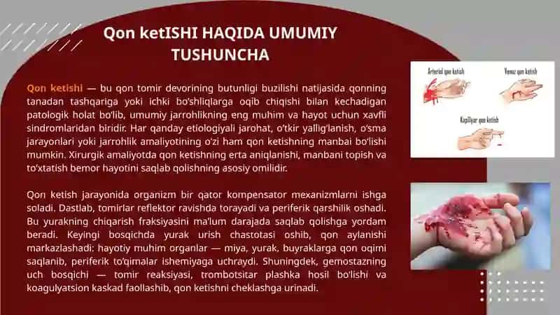 Qon ketishi 2