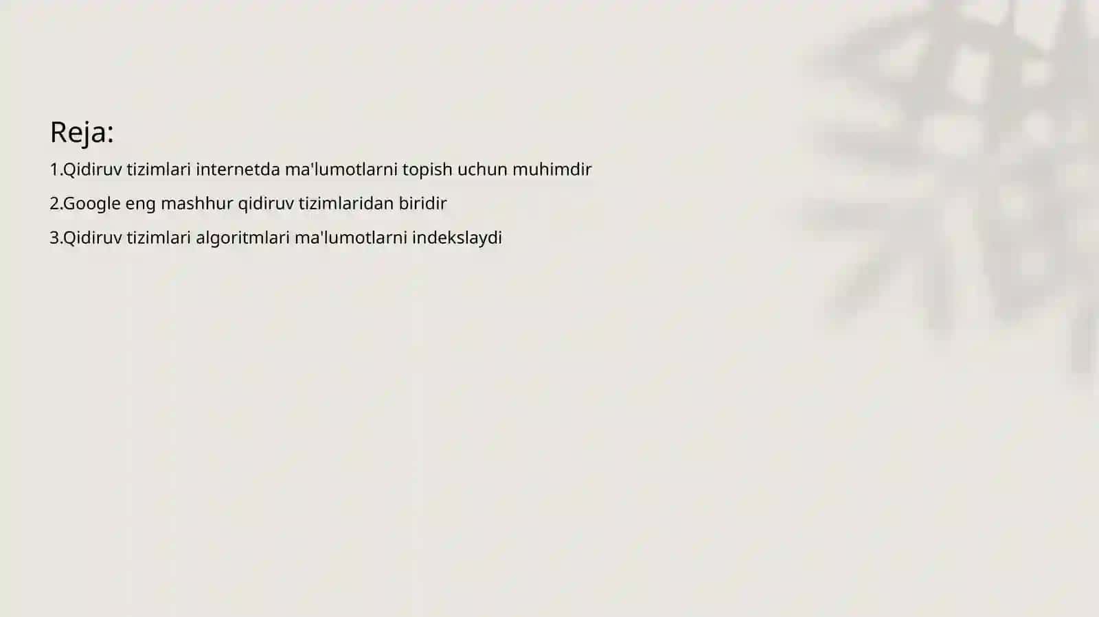 Internetda qidiruv tizimlari va protokollar 2