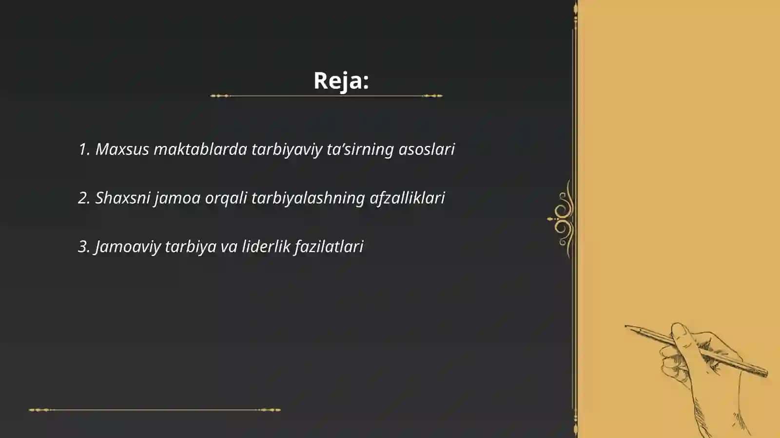 Maxsus maktablarda shaxsga jamoa orqali tarbiyaviy taʼsir koʻrsatishning shakl va metodlari 2