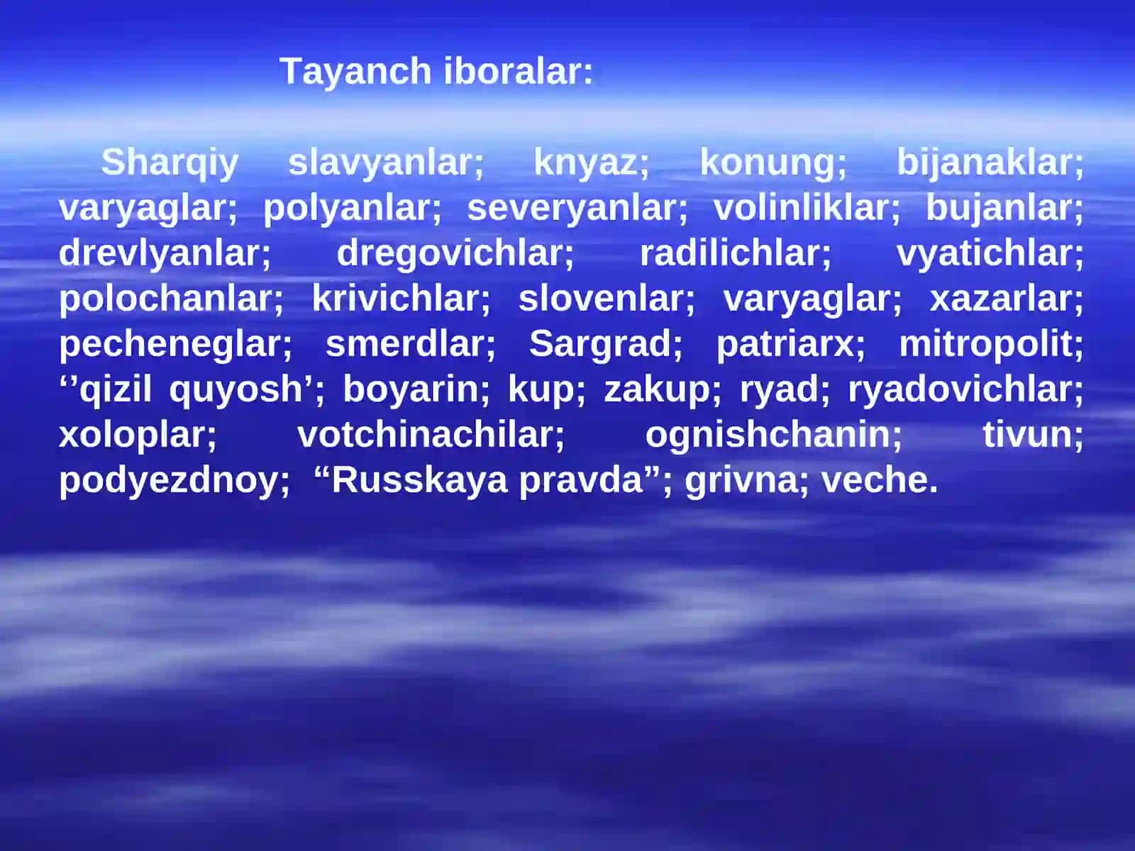 Qadimgi Kiyev Rusi davlati 2