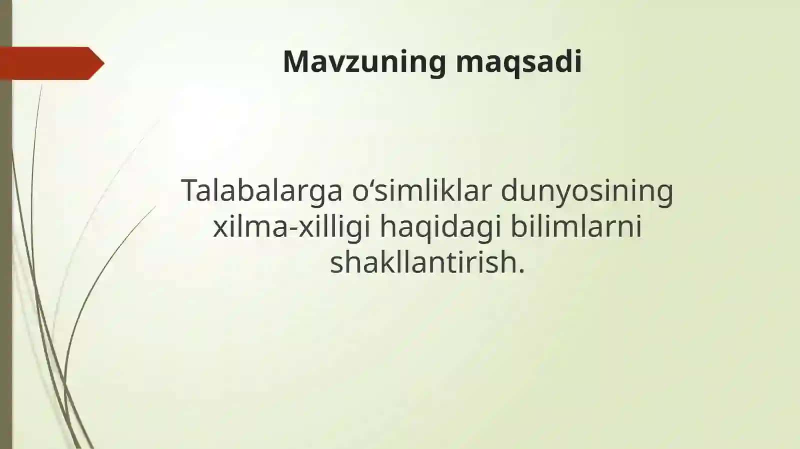 O‘simliklardunyosiningxilma-xilligi 2
