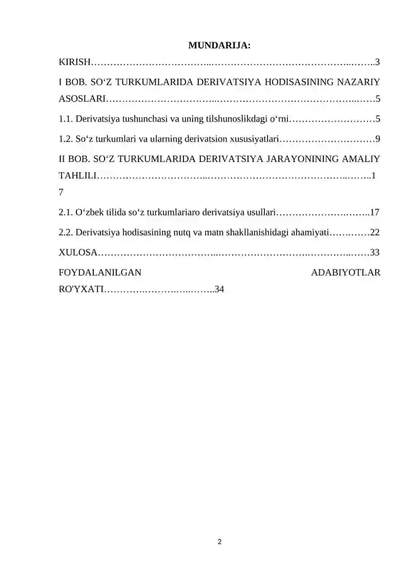 So'z turkumlarida derivatsiya hodisasi 2