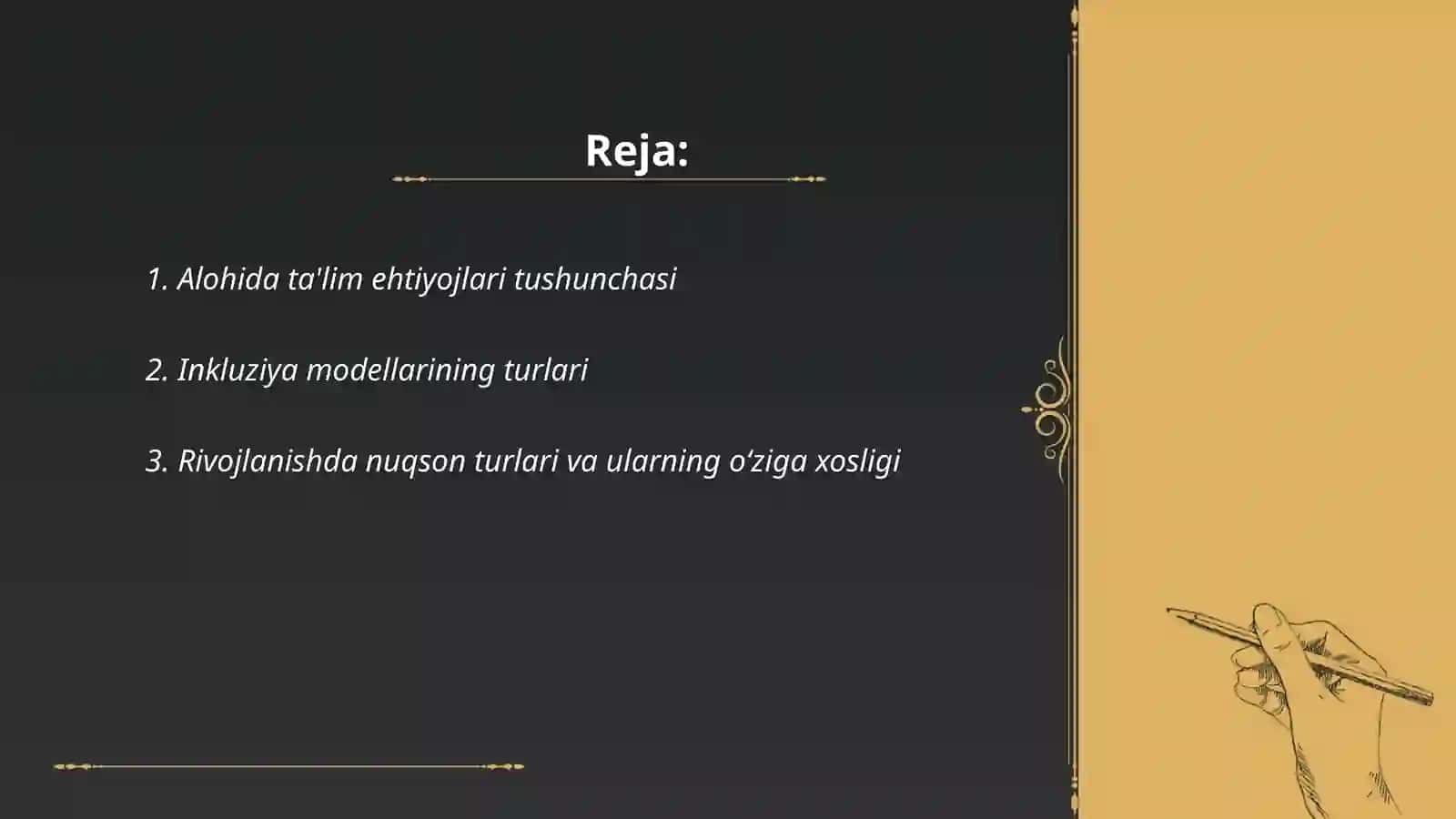 Inkluziya modellarini tanlash 2