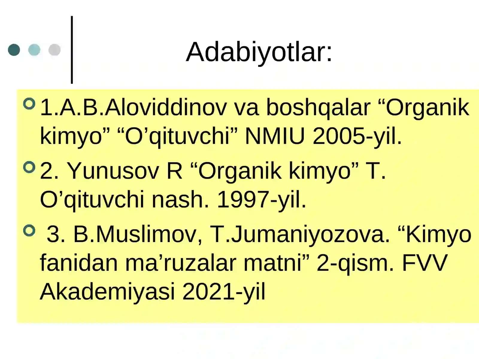 Оddiy efirlar 2