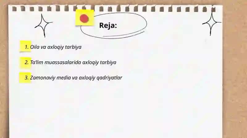 Zamonaviy axloqiy tarbiyaning yutuqlari va kamchiliklari 2