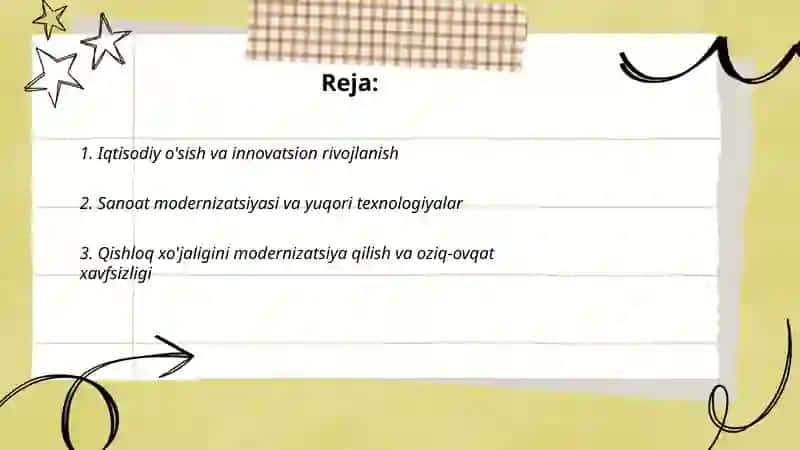 Iqtisodiy o'sish va innovatsion rivojlanish 2