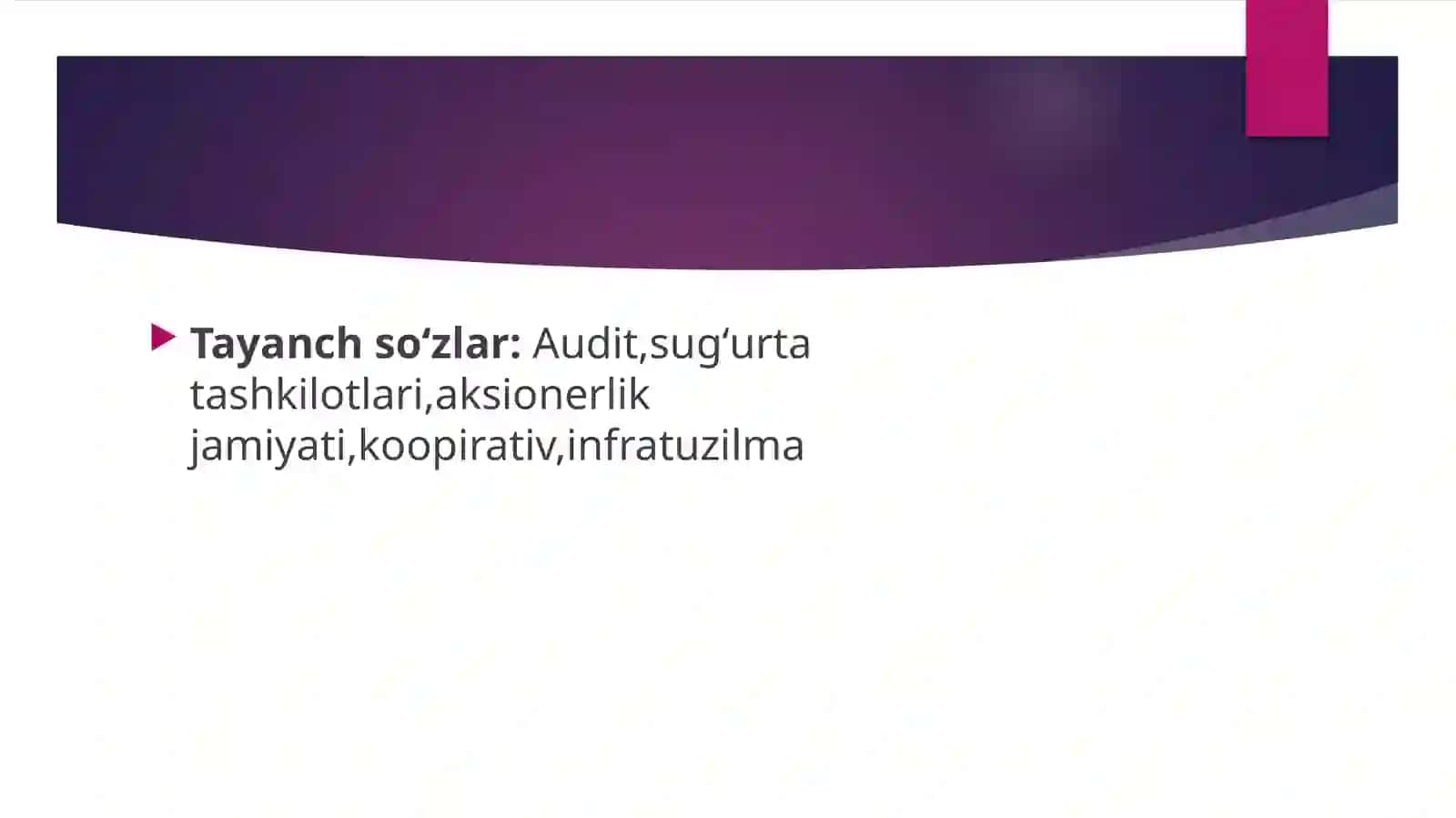 Audit.ichkiva tashqi audit 2