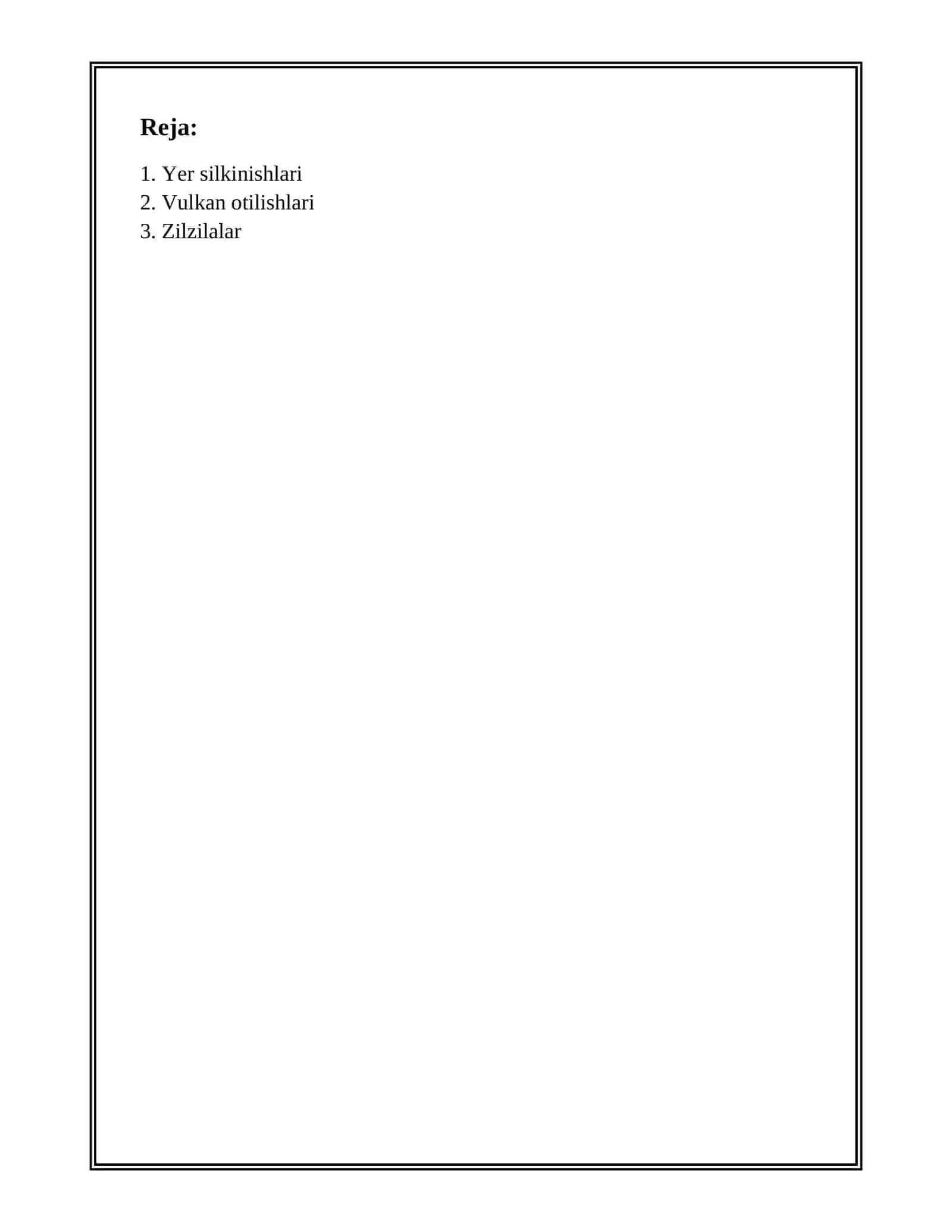 GEOLOGIK XAVFLI XODISALAR 2