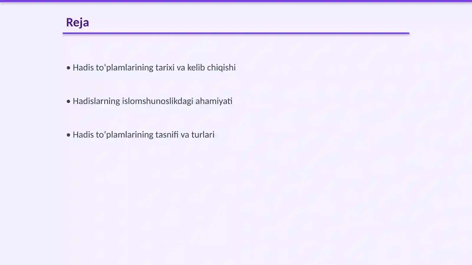 Hadis toʻplamlari-islomshunoslik manbalari sifatida 2