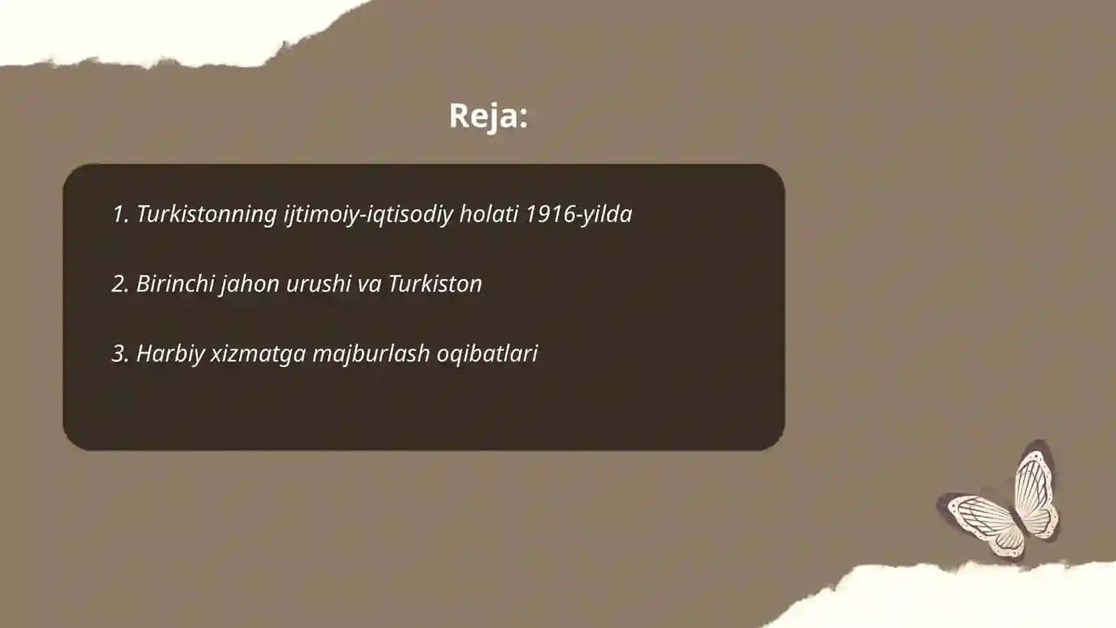 TURKISTONDA 1916 yilda qozgolon boshlanishi 2
