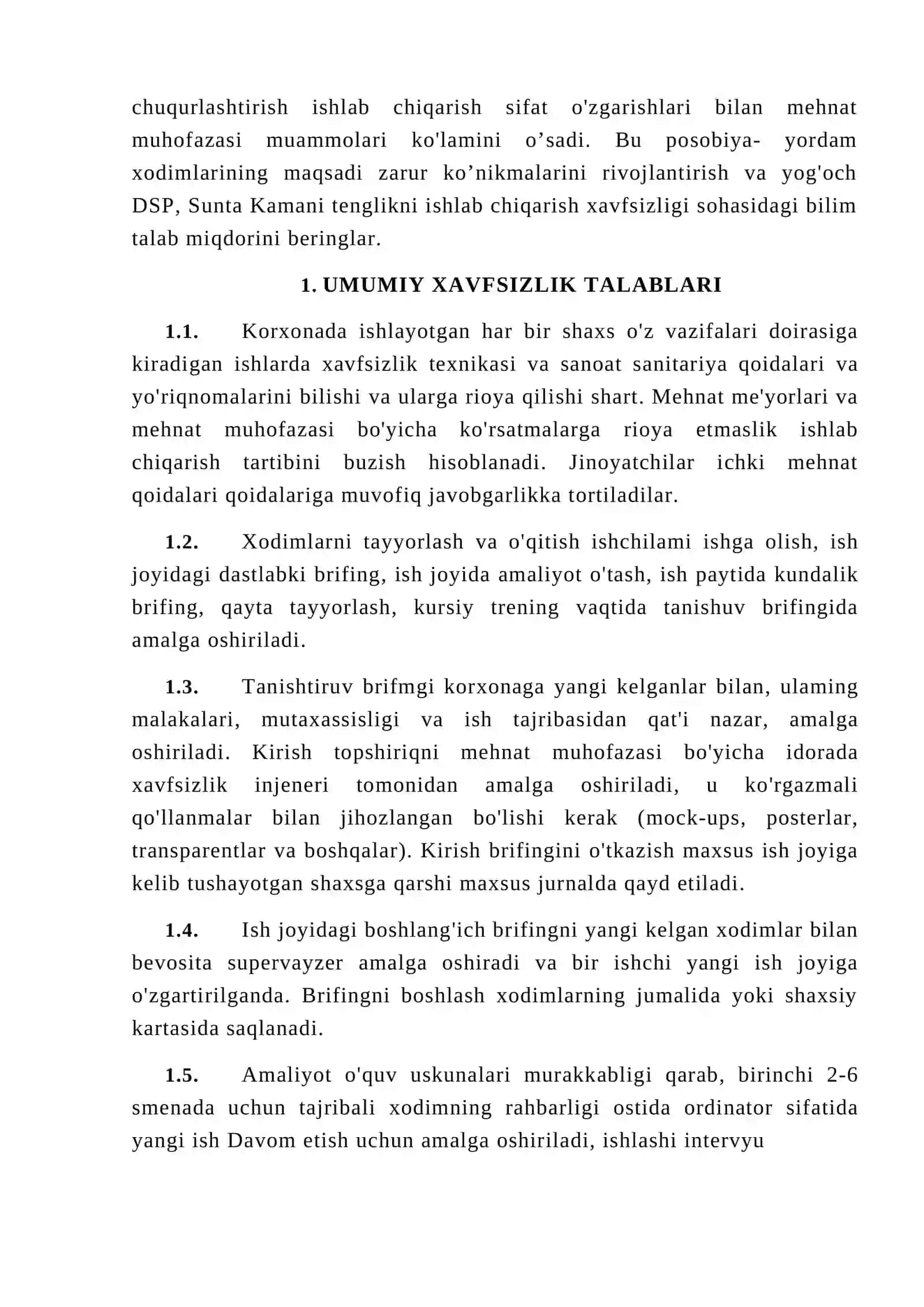 Mehnatni rivojlantirish jarayoni 2