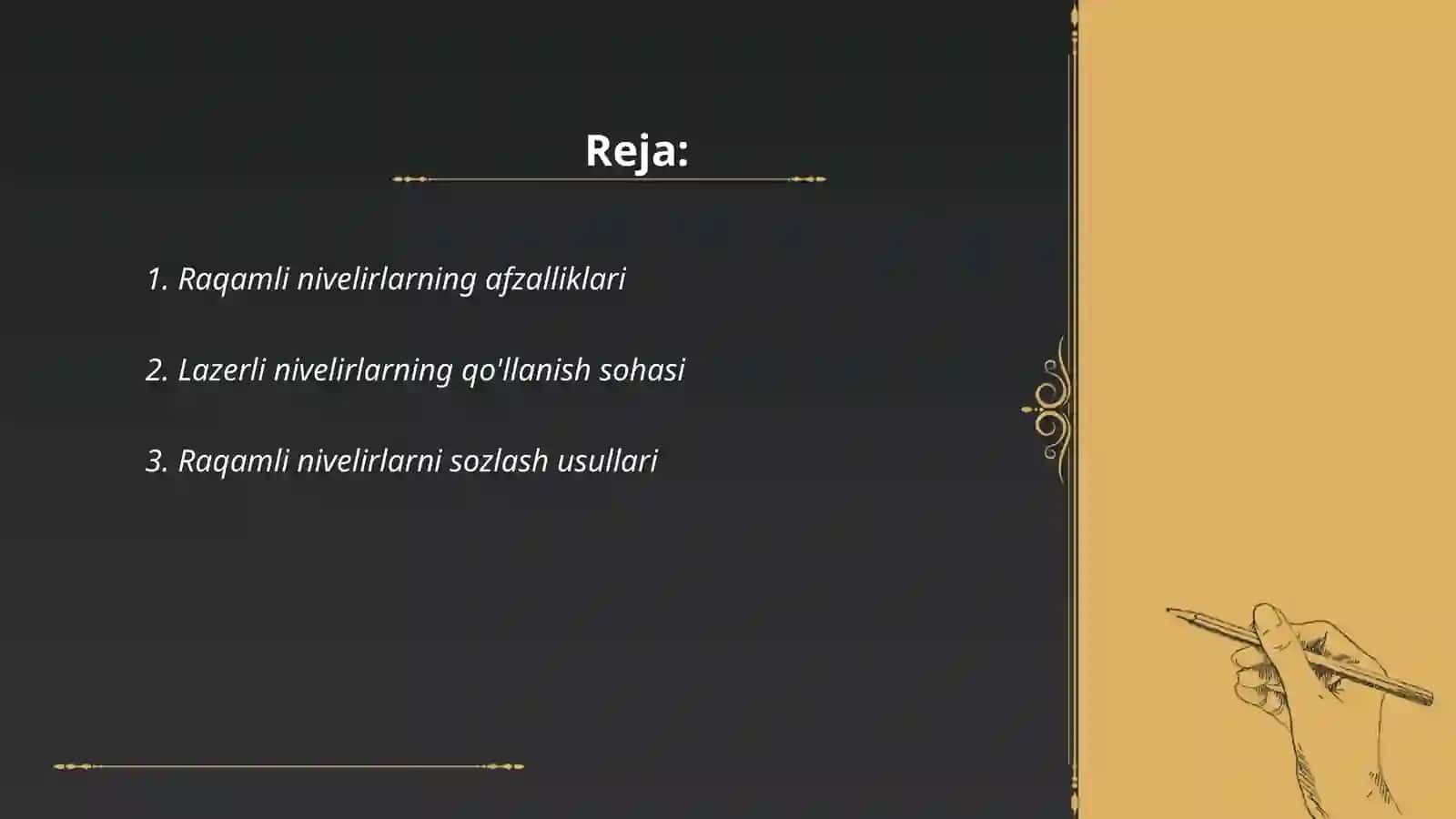 Raqamli va lazerli nivelirlar 2
