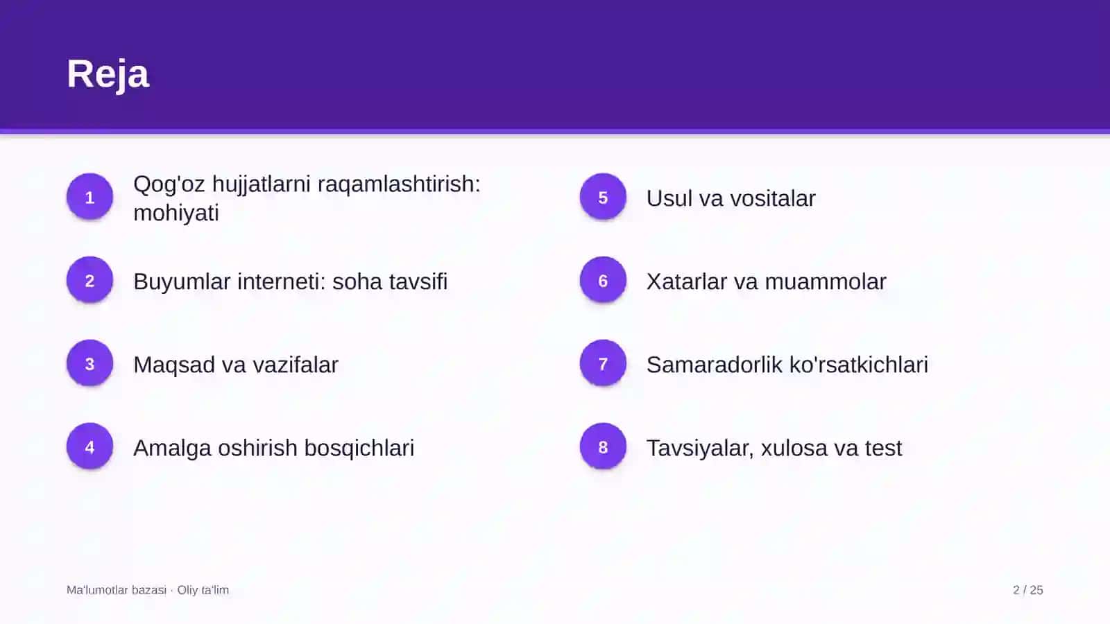 Buyumlar interneti sohasida qog'oz hujjatlarni raqamlashtirish 2