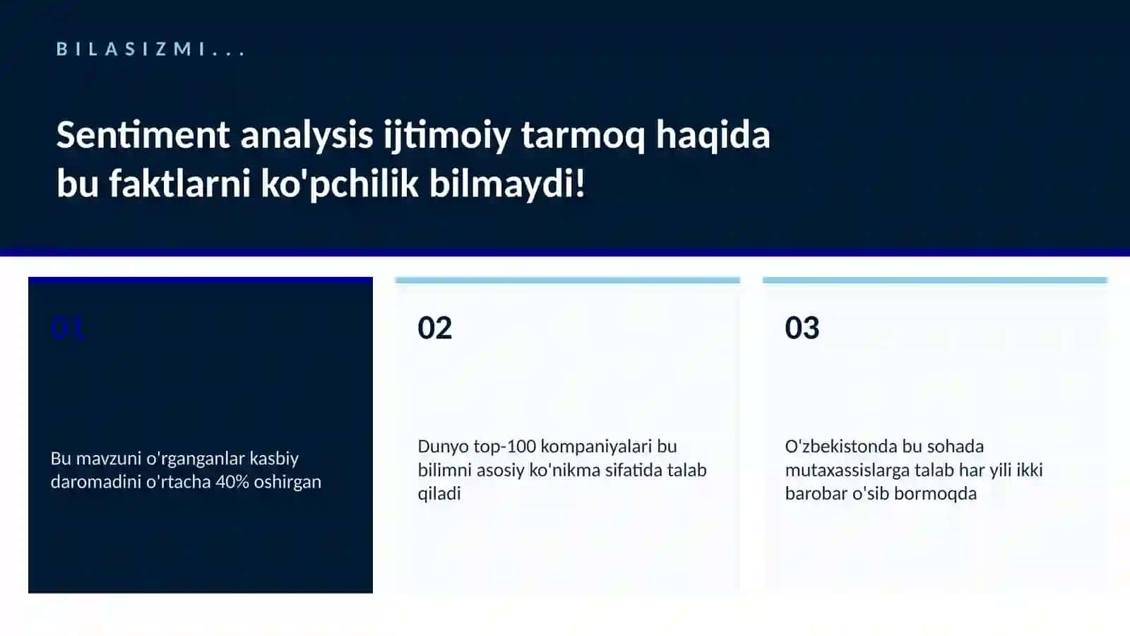 Sentiment analysis ijtimoiy tarmoq 2