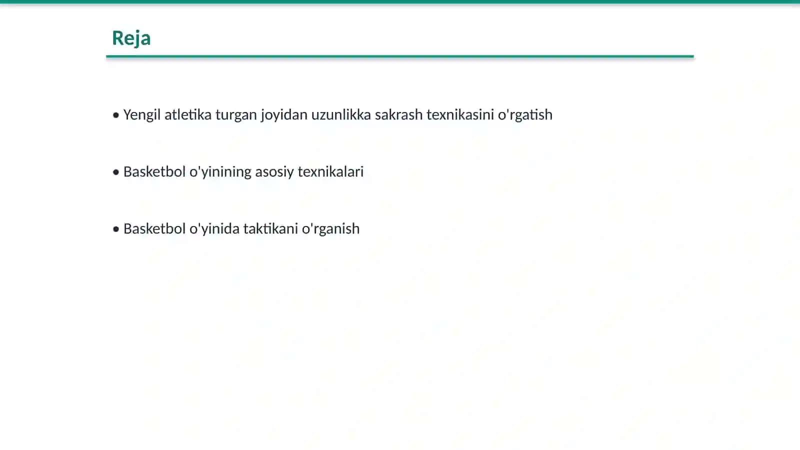 Yengil atletika turgan joyidan uzunlikka sakrash texnikasi 2