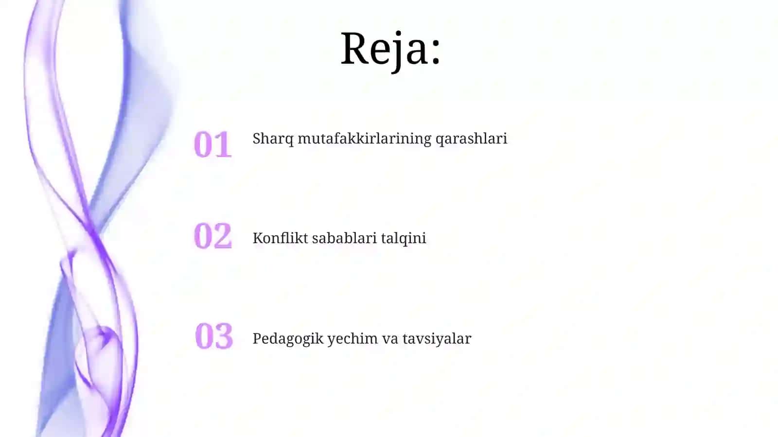 Sharq mutafakkirlarining konfliktlari 2