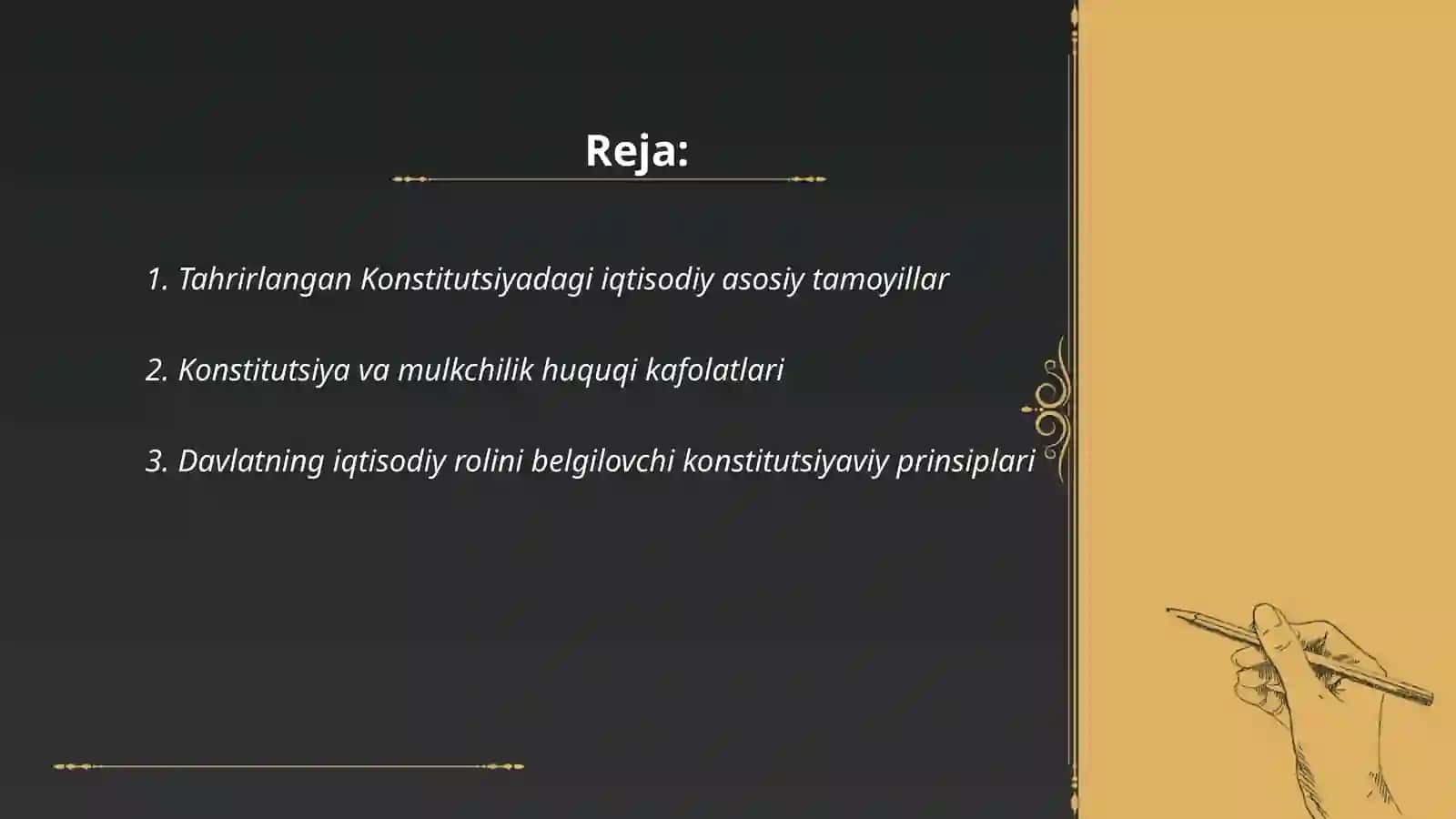 tahrirlangan yangi O‘zbekiston Respublikasi Konstitutsiyasi 2