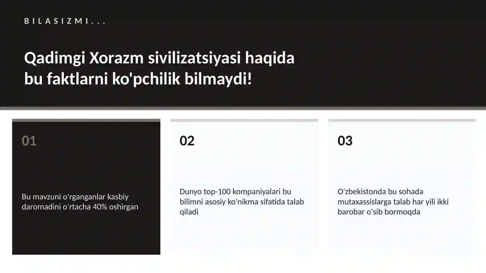 Qadimgi Xorazm sivilizatsiyasi 2