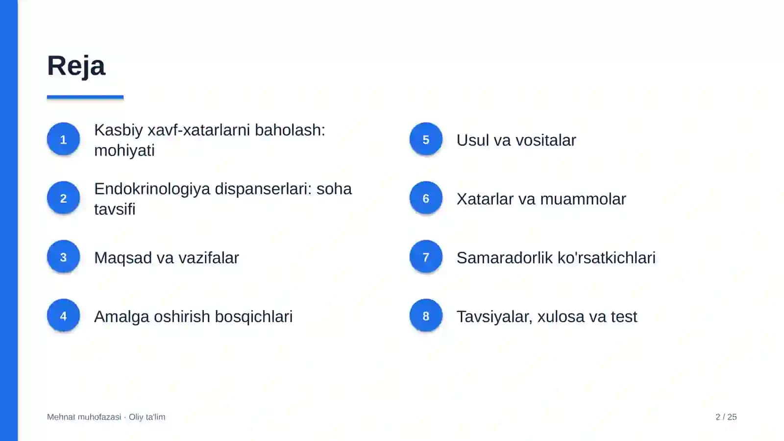 endokrinologiya dispanserlarida kasbiy xavf xatarlarni baholash 8152 2