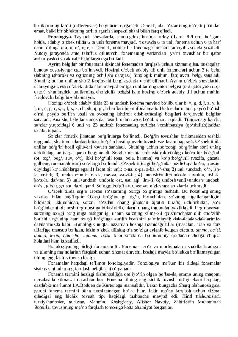 Fonetika va fonologiya 2