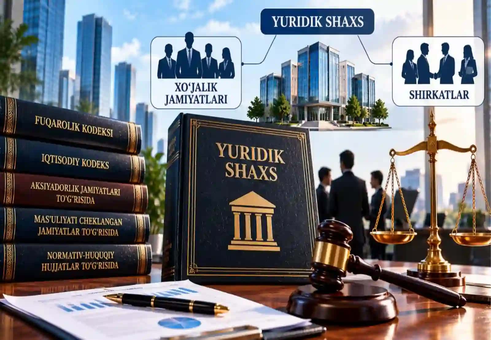 Yuridik shaxs va korporativ tashkilot tushunchalari xo‘jalik jamiyatlari va shirkatlarining umumiy hamda farqli jihatlari.pptx 2