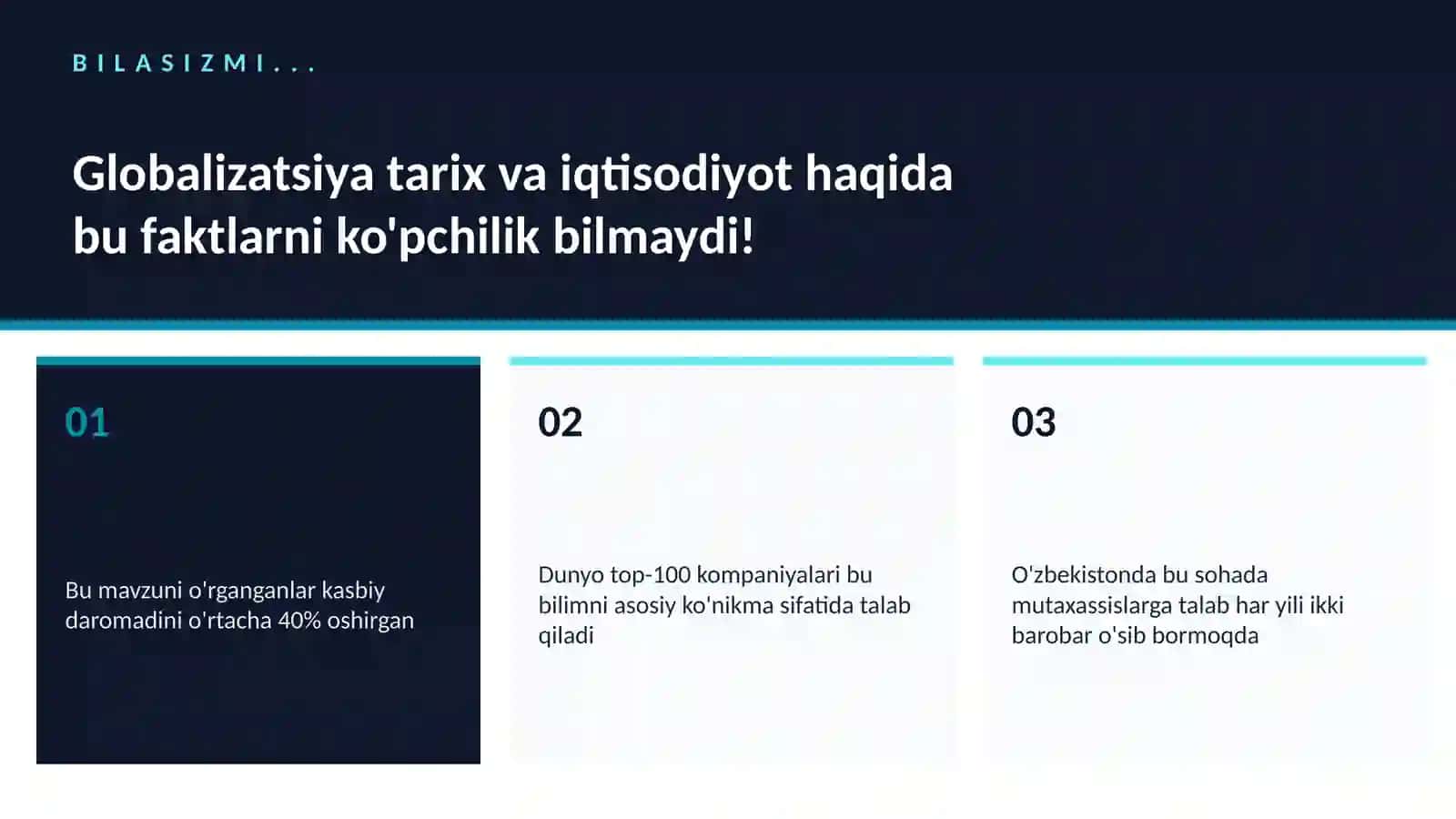 Globalizatsiya tarix va iqtisodiyot 2