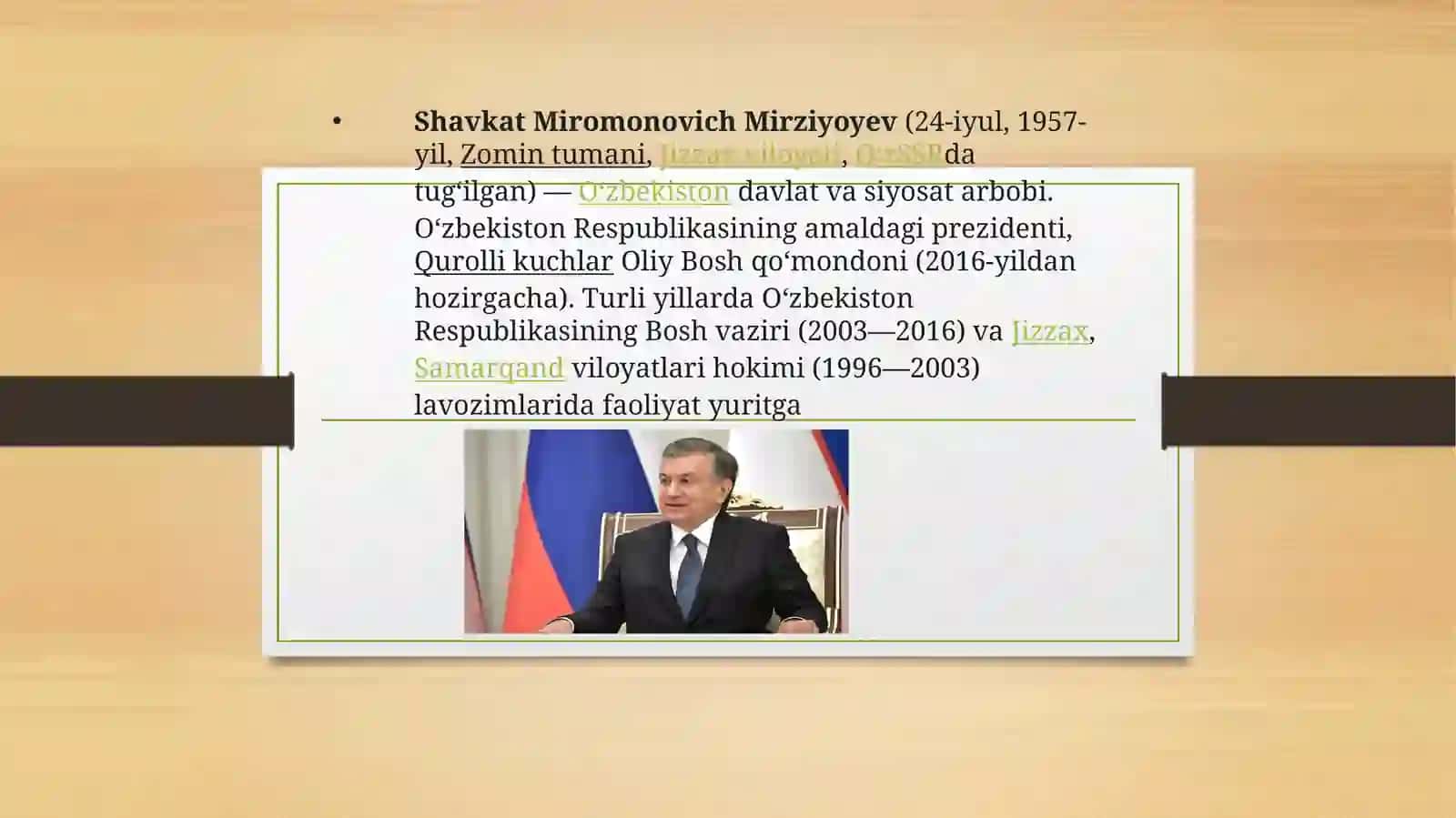 O’zbekistonningeng yangi tarixi 2