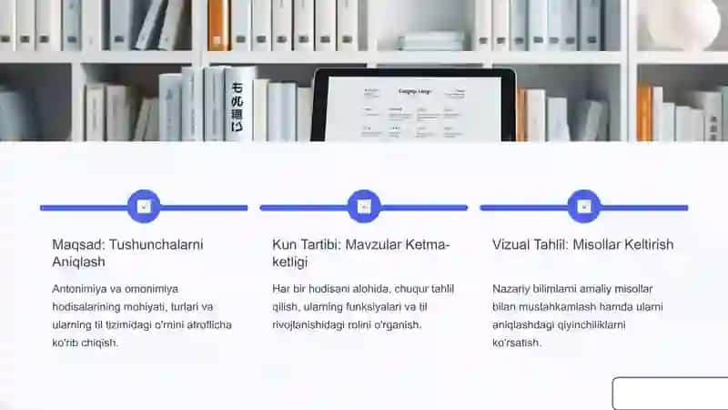 Antonomiya va Omonomiya: Tillar rang-barangligining asosiy ko'rinishlari 2