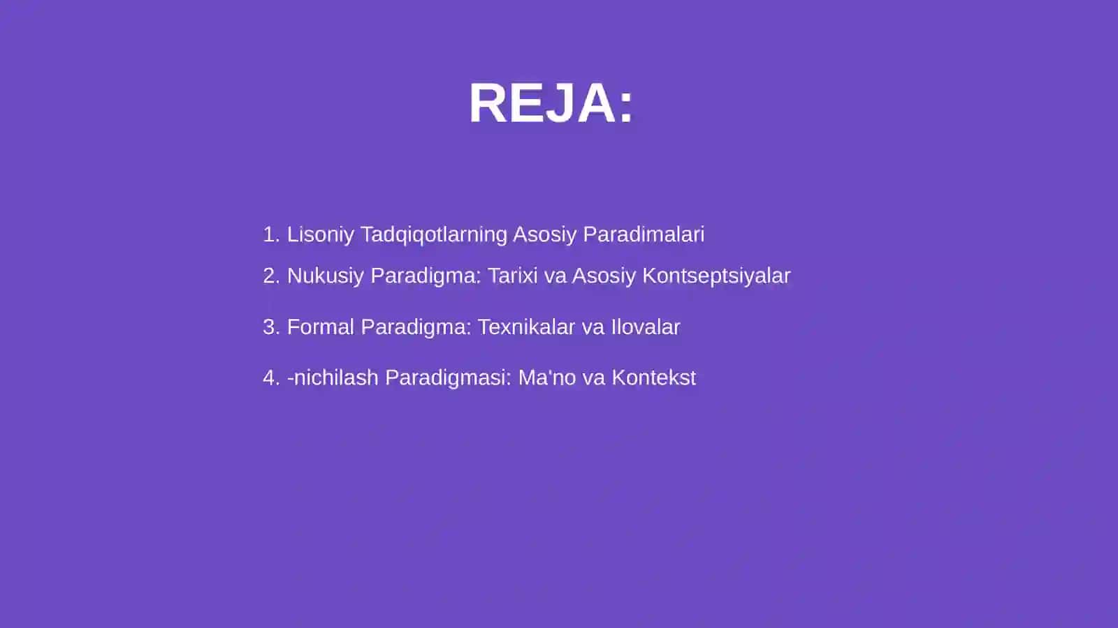 Lisoniy tadqiqotlarga xos paradigmalar 2