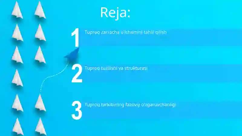 Tuproqning mexanik tarkibi va tarqalish qonuniyatlari 2