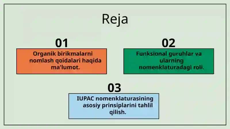 Organikkimyonomenklaturasi 2