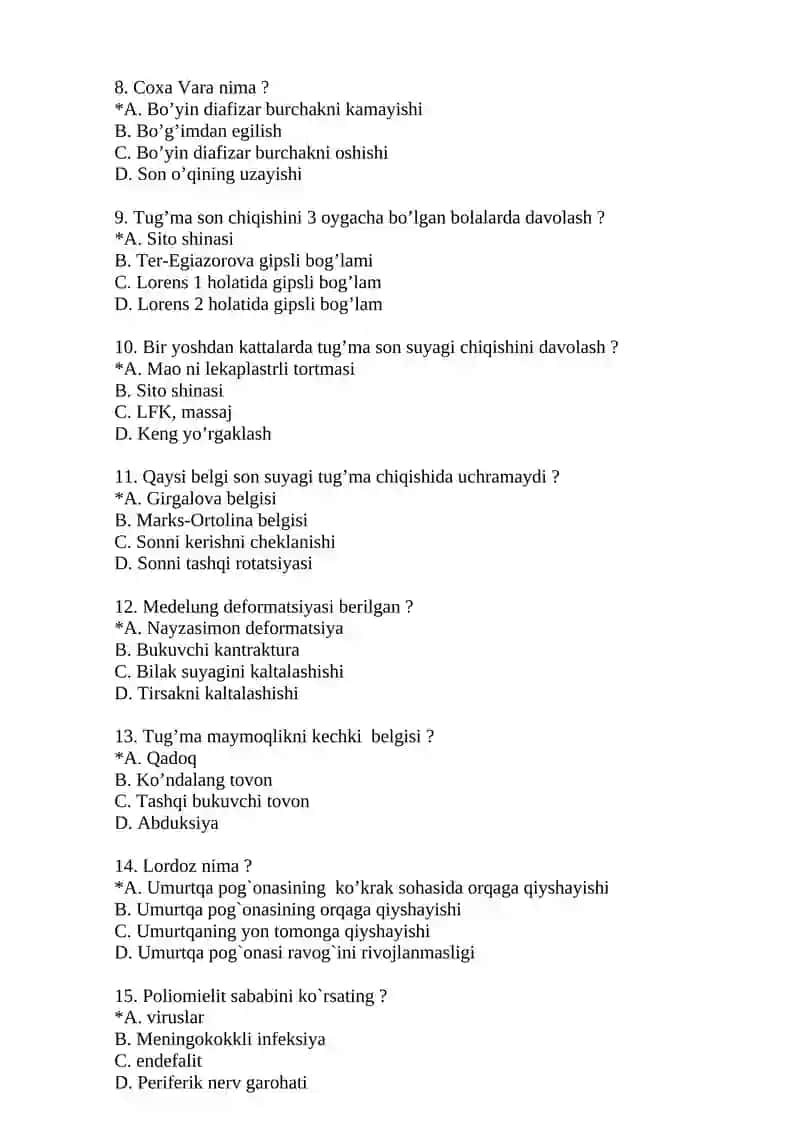 Travmatologiya ortopediya 2