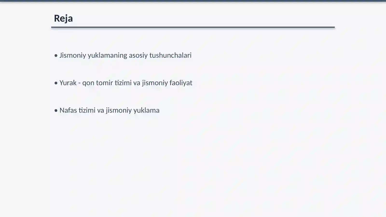 Jismoniy yuklamaning yurak - qon tomir va nafas tizimi faoliyatiga ta’sirini o’rganish 2