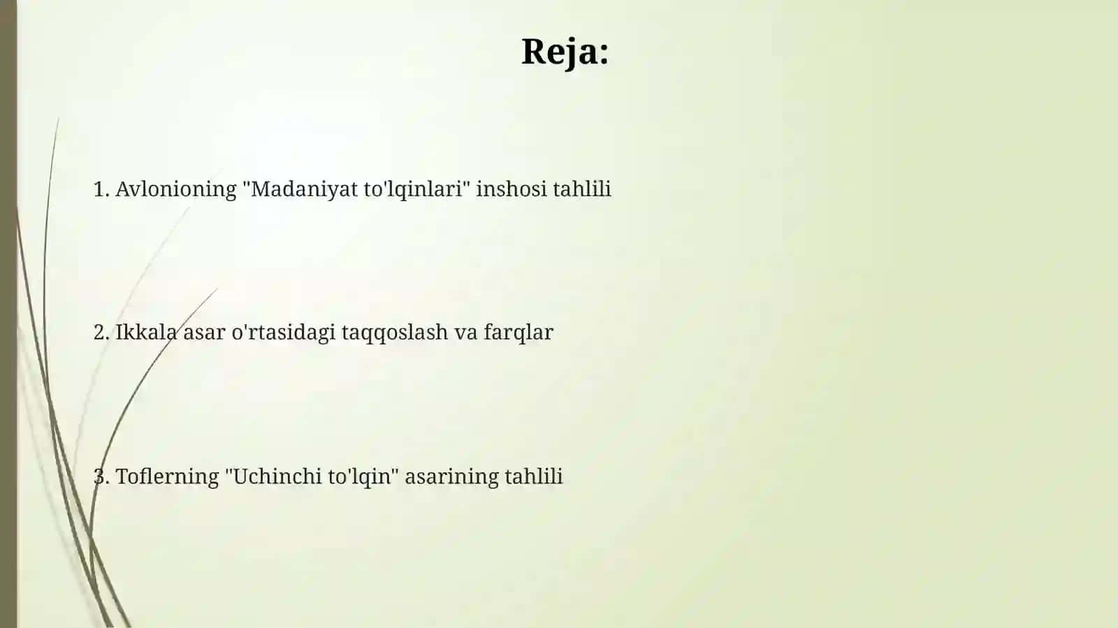 Avloniyning "madaniyattoʻlqinlari" maqolasi 2