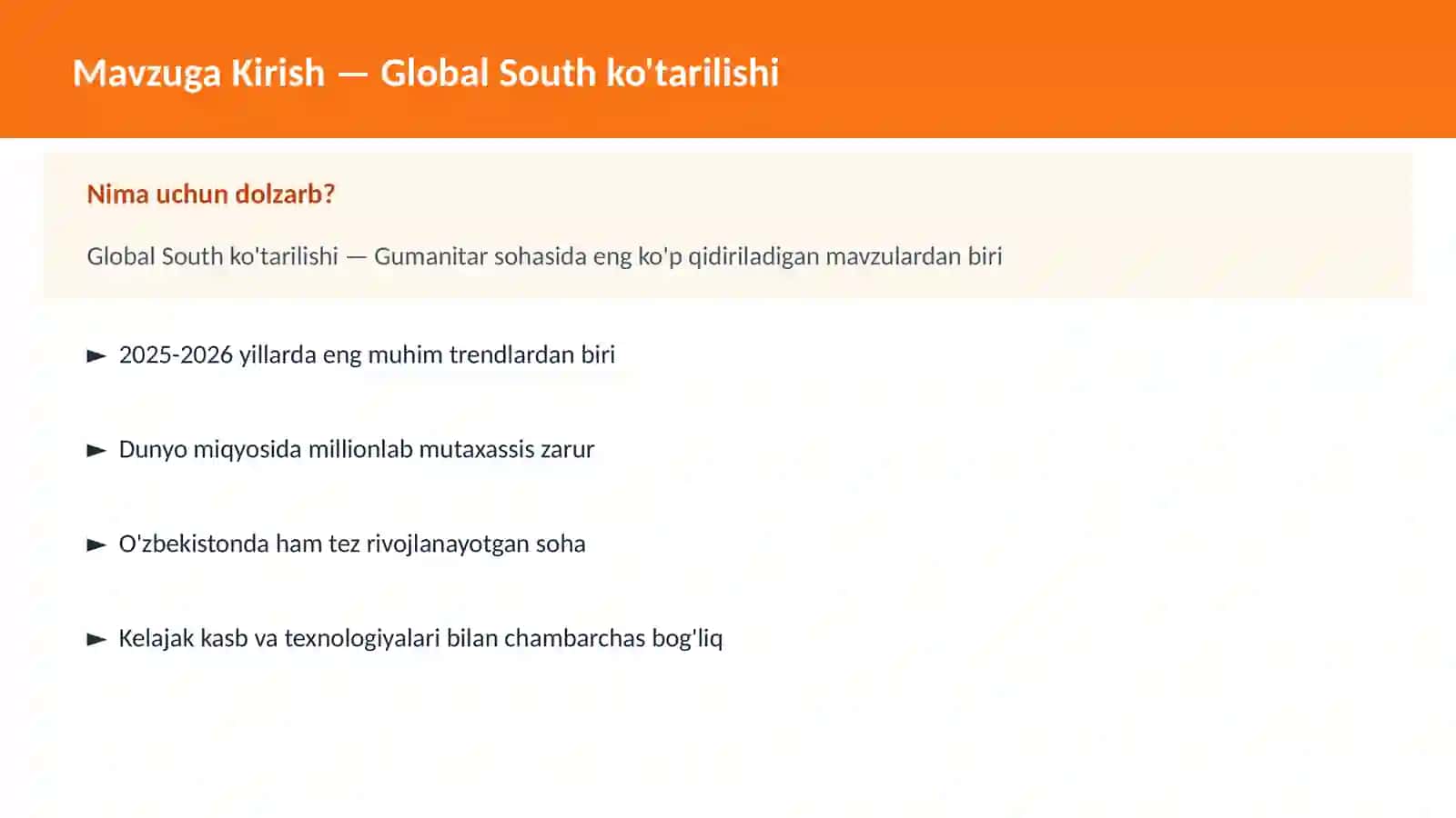 Global South ko'tarilishi 2