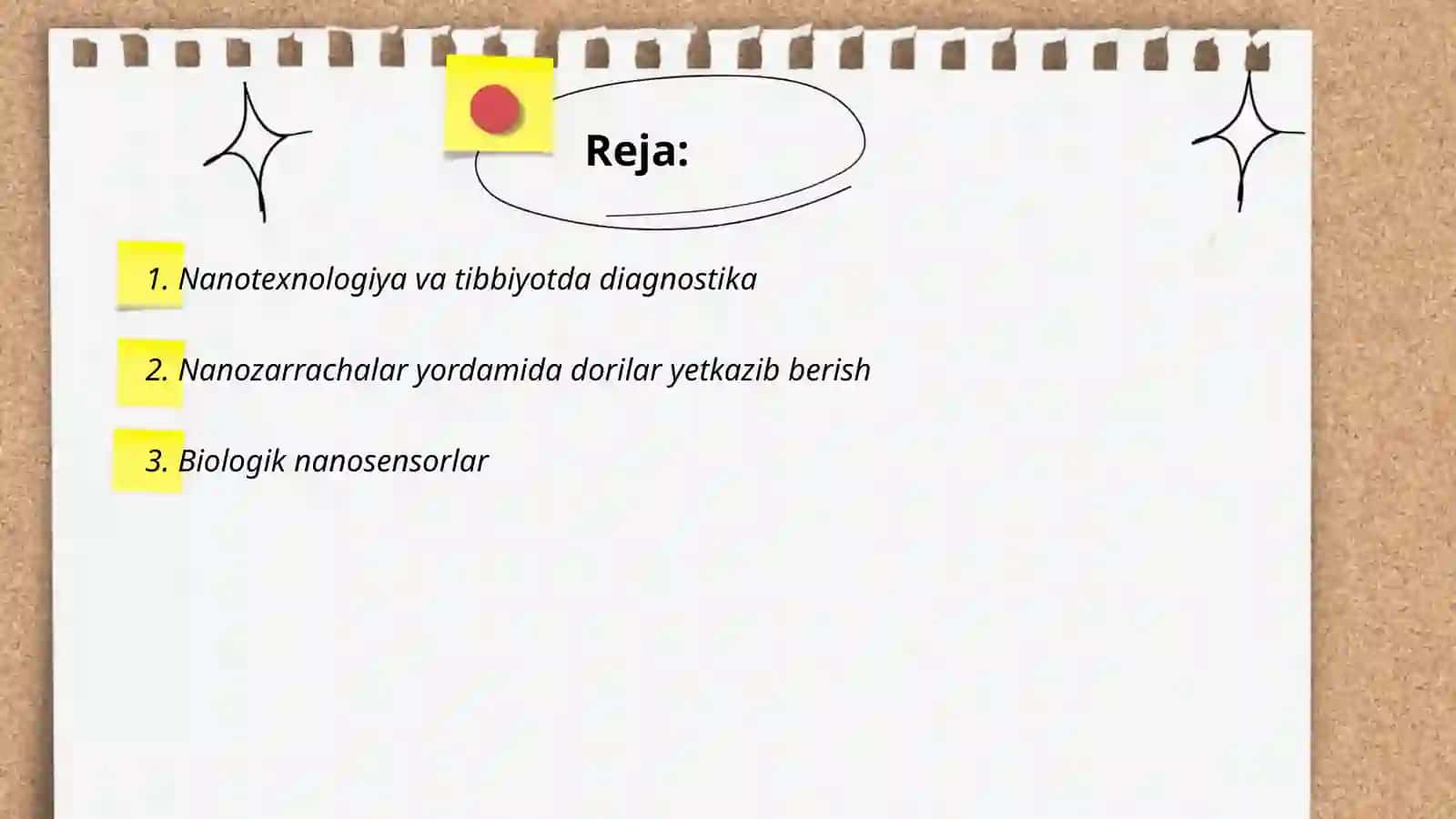 Nanotexnologiyalarning tibbiyotda qòllanilishi 2