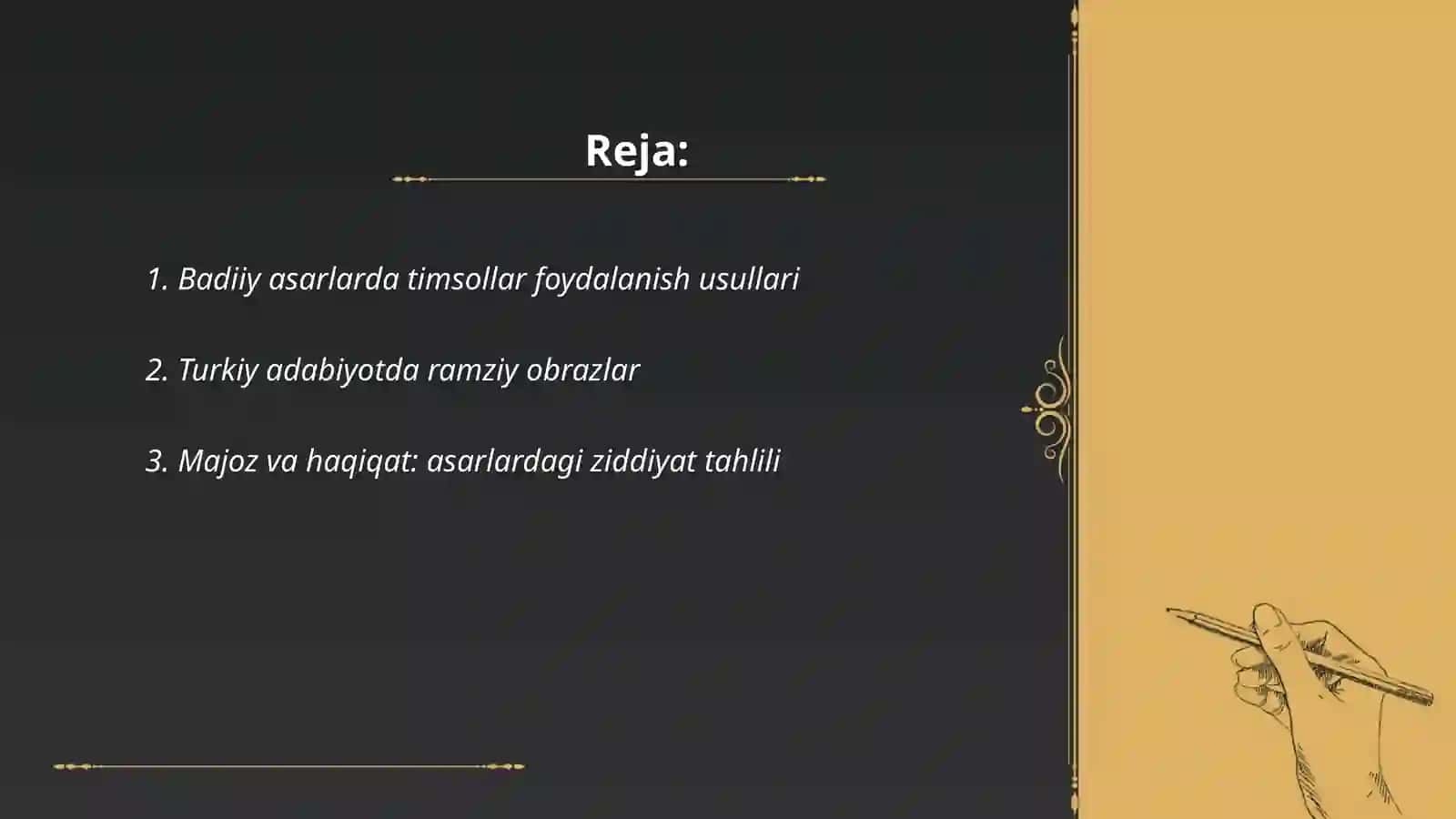 Har turga mansub asarlardagi badiiy va majoziy obrazlar tahlili 2