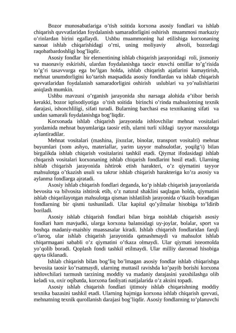 SANOAT KORXONALARINING ЗАҲИРА МАНБАЛАРИ 2