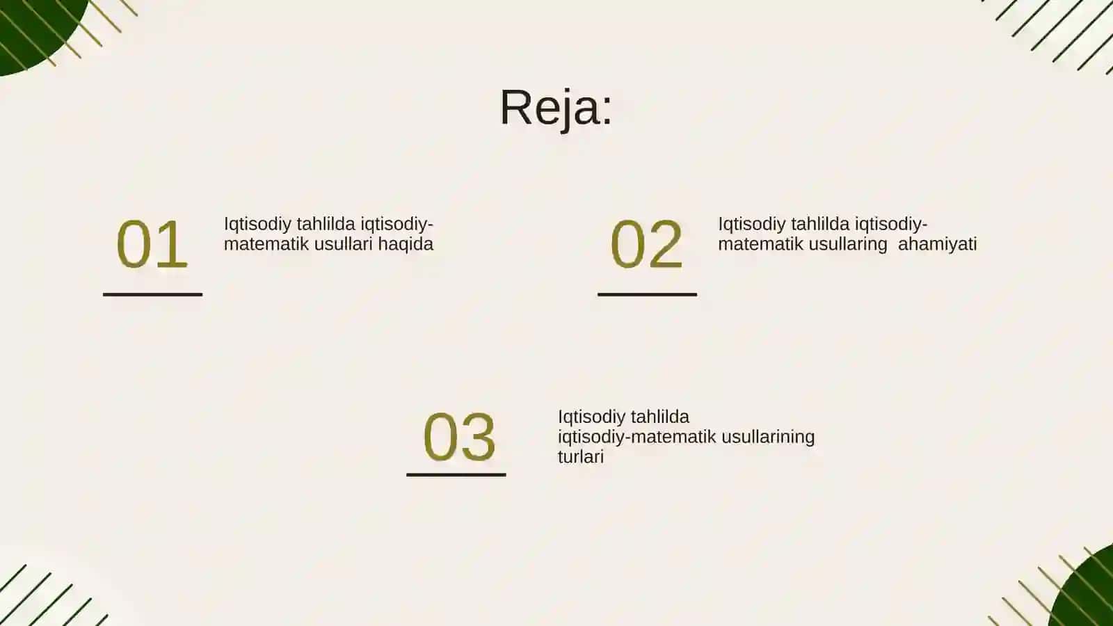 Iqtisodiy tahlil da iqtisodiy-matematik usullari qo’llashning zaruriyati 2